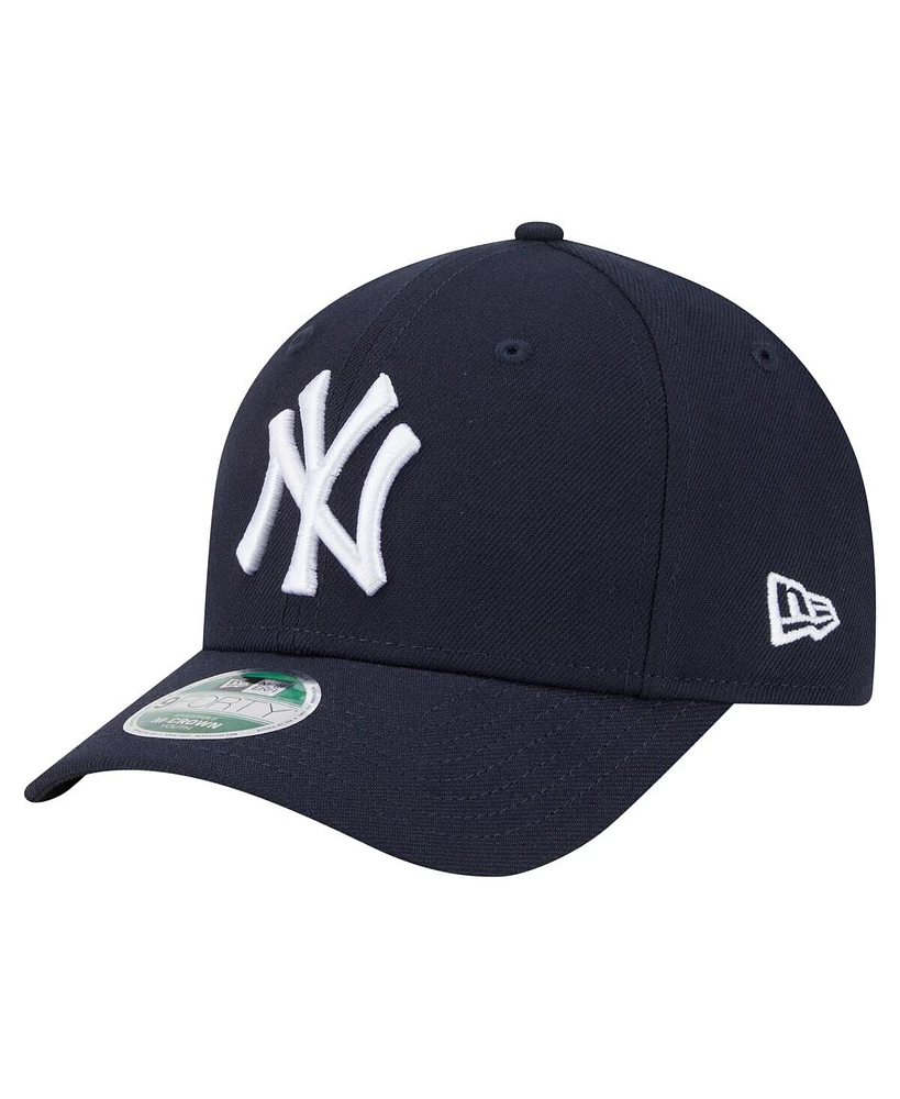 New Era Big Boys and Girls Navy New York Yankees Player Replica 9FORTY Adjustable Hat