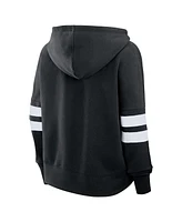 Fanatics Women's Black Utah Hockey Club Oversized Seize V-Neck Pullover Hoodie