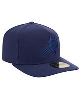 New Era Men's Navy Phoenix Suns Colorpack A-Frame Pinch Front 59FIFTY Fitted Hat