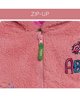 Sesame Street Toddler Girls Zip Up Costume Hoodie