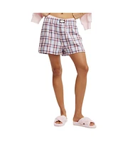 Cotton On Women's Flannel Boyfriend Boxer Short