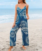 Cupshe Women's Nomad Spirit Blue Jumpsuit