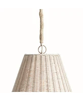 Linette Rattan Ceiling Pendant Small Lamp