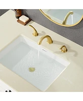 2 Handle Bathroom Sink Faucet