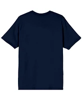 Harry Potter Men's Ravenclaw House Crest Quidditch Navy Graphic Tee Shirt- 3XL