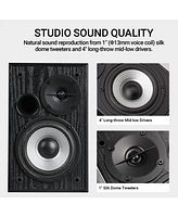 Edifier Bluetooth Bookshelf Speakers with Mdf Enclosure, Powered Studio Monitors - 24W Rms (Pair)