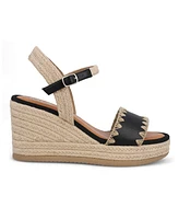 Mia Women's Becky Round Toe Wedge Sandals