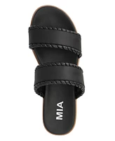 Mia Women's Vada Slide Round Toe Sandals