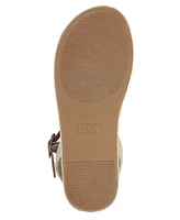 Mia Women's Stephany Round Toe Flat Sandals