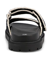 Mia Women's Gabri Double Strap Slip-On Slide Sandals