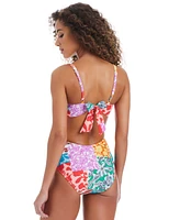 Bar Iii Women's Beachside Boheme Ring Monokini One-Piece Swimsuit, Exclusively at Macy's