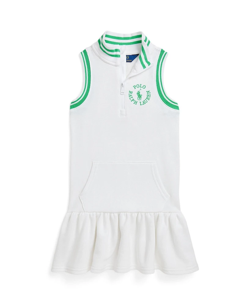 Polo Ralph Lauren Toddler and Little Girls Big Pony Logo Terry Dress