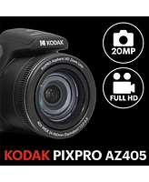 Kodak Kodak Pixpro AZ405-bk 20MP Digital Camera 40X Optical Zoom 24mm Wide Angle Lens Optical Image Stabilization 1080P Full Hd Video 3" Lcd Vlog