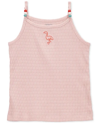 Carter's Toddler Girls Flamingo Ribbed Tank Top