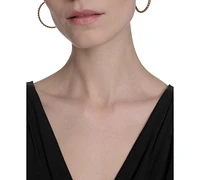 Eliza J Women's Mixed-Media V-Neck Sleeveless Pleated Gown
