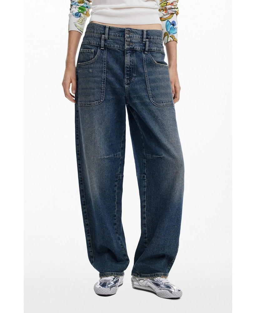 Desigual Women's Boyfriend jeans