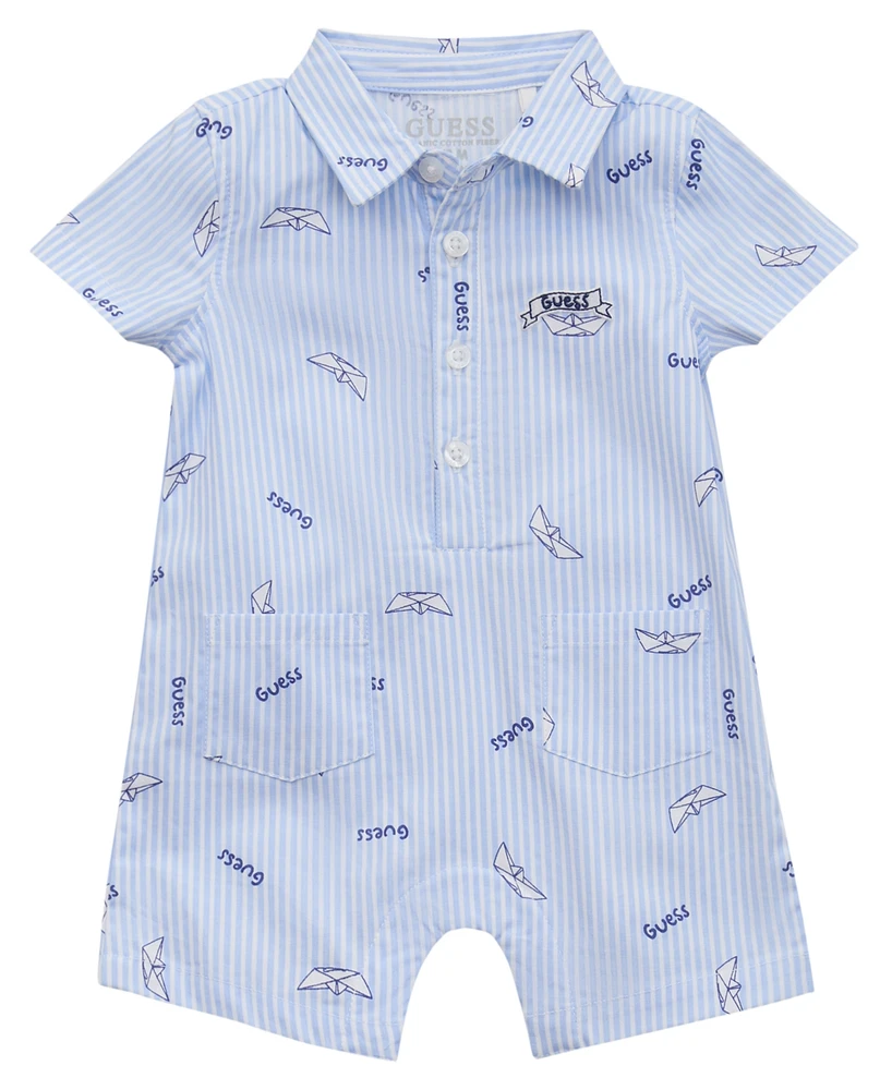 Guess Baby Boys Stretch Jersey Shortall
