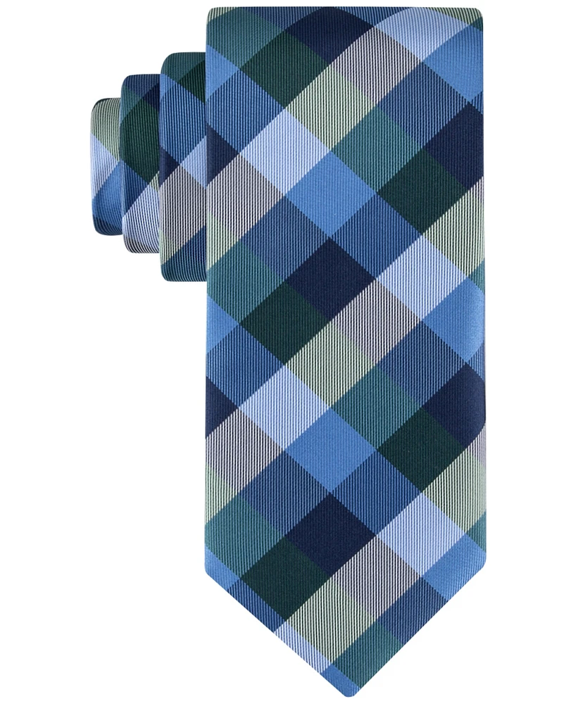 Tommy Hilfiger Men's Buffalo Plaid Tartan Tie