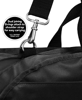 45" Premium Extra Capacity Travel Garment Bag with Shoulder Strap and Pockets