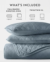 ienjoy Home Diamond Stitch -Pc. Quilt Set