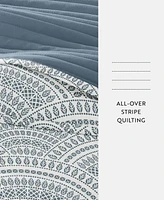 ienjoy Home Scallop Reversible -Pc. Quilt Set