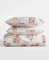ienjoy Home Scrolled Patchwork Reversible -Pc. Quilt Set