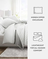 ienjoy Home Summer Stripes Reversible -Pc. Quilt Set