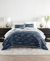 Ienjoy Home Horizon Lines Reversible Quilt Sets