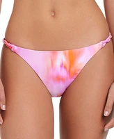 Red Carter Women's Braided-Strap Hipster Bikini Bottoms