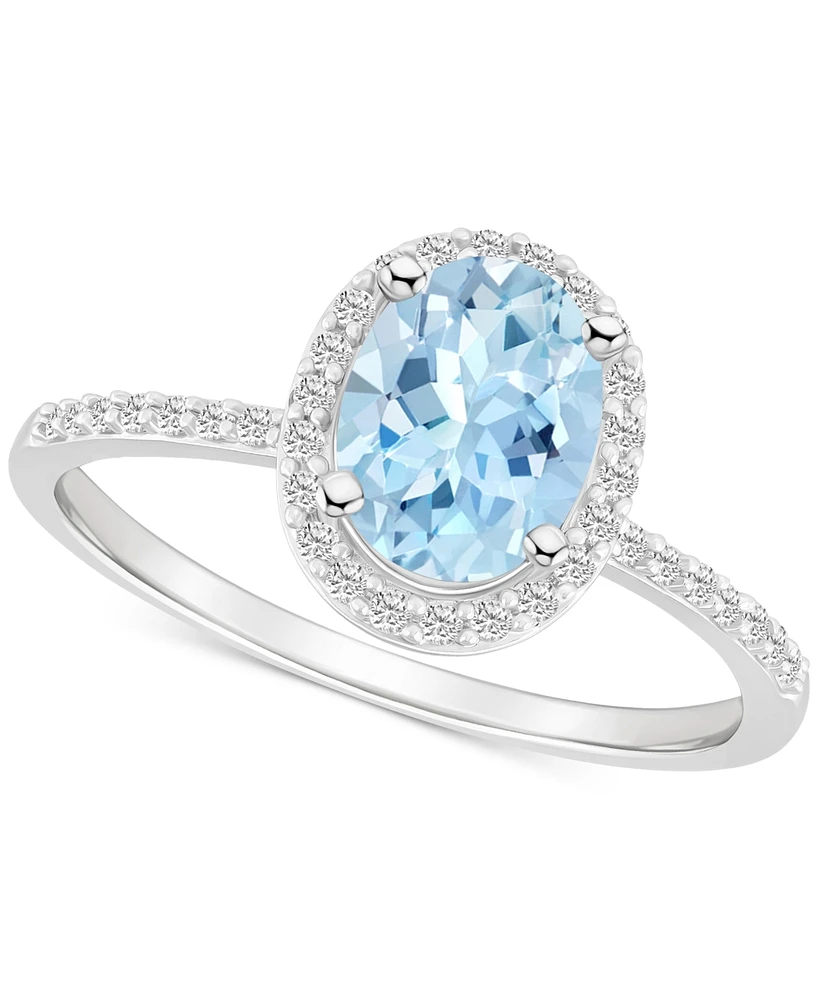 Lab-Created Ruby (1-1/4 ct. t.w.) & White Sapphire (1/5 Halo Ring 10k Gold (Also Additional Gemstones)
