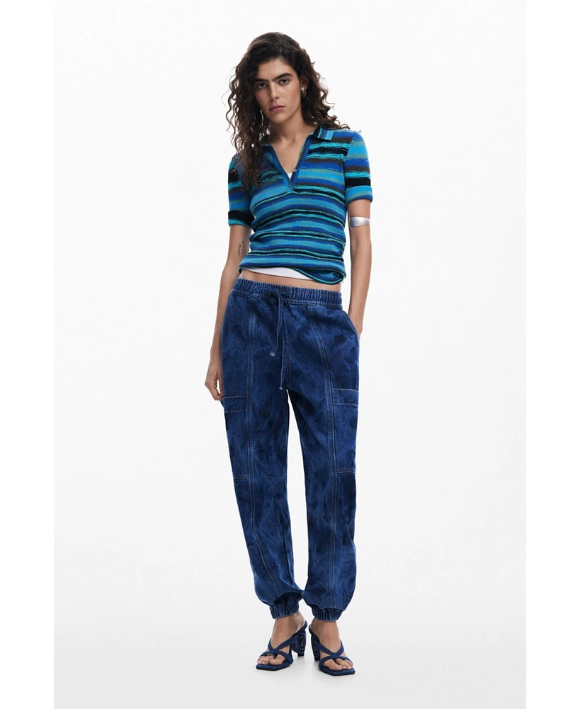 Desigual Women's Light jogger jeans