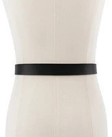 Michael Kors 25mm Double Ring Leather Belt