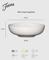 Fiesta Linen Bistro Coupe Large Bowl, 68 oz.