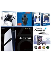 Sony Playstation 5 Pro Bundle with Extra Edge Controller, Plantronics Headset, Pro Gamer Kit, Trigger Kit and MightySkins Decal Voucher Plus 2 Year Cp