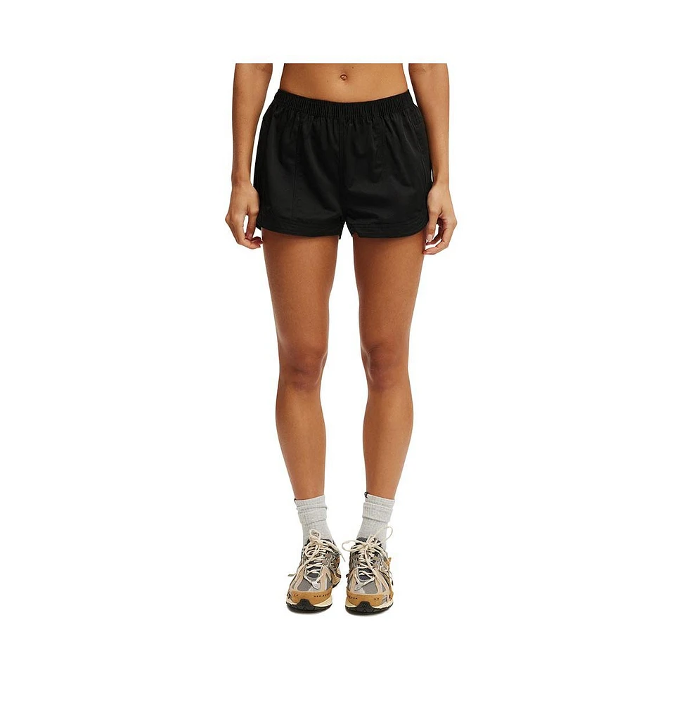 Cotton On Women's Active Day Trip Panelled Short