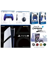 Sony Playstation 5 Pro Bundle with Pulse Headset, Extra Cosmic Red Controller, Gamer Kit