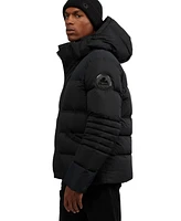 Pajar Men's Titan Mixed Media Puffer with Removable Hood