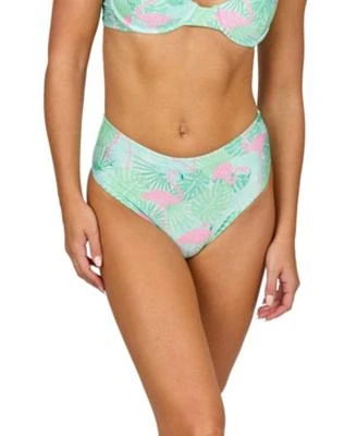 Kenny Flowers Womens High Waist Bikini Bottom