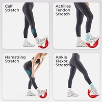 Sunny Health & Fitness Calf & Hamstring Stretcher and Foot Rocker