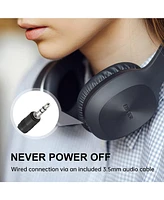 Edifier Bluetooth Over-Ear Headphones, 30H Playtime, Deep Bass, Built-in Mic for Travel/Work