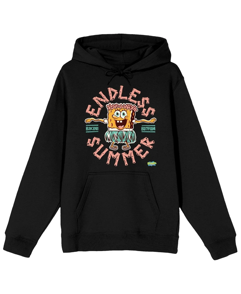 SpongeBob SquarePants Men's Hula Dancing Endless Summer Hoodie - 3XL