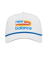 New Balance Men's Dna Logo Grandpa Graphic Hat-White