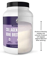 Left Coast Performance Collagen Bone Broth Powder 2lb, Bone Broth with Grass Fed Collagen Peptides