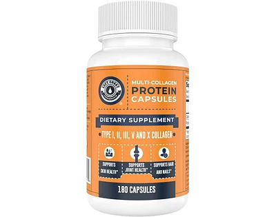 Left Coast Performance Multi Collagen Protein Capsules, 180ct