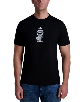 Karl Lagerfeld Paris Men's Armor Graphic T-Shirt