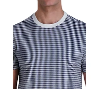 Karl Lagerfeld Paris Men's Houndstooth T-Shirt