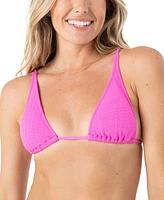 Roxy Juniors' Haliewa Built-Up Triangle Bikini Top
