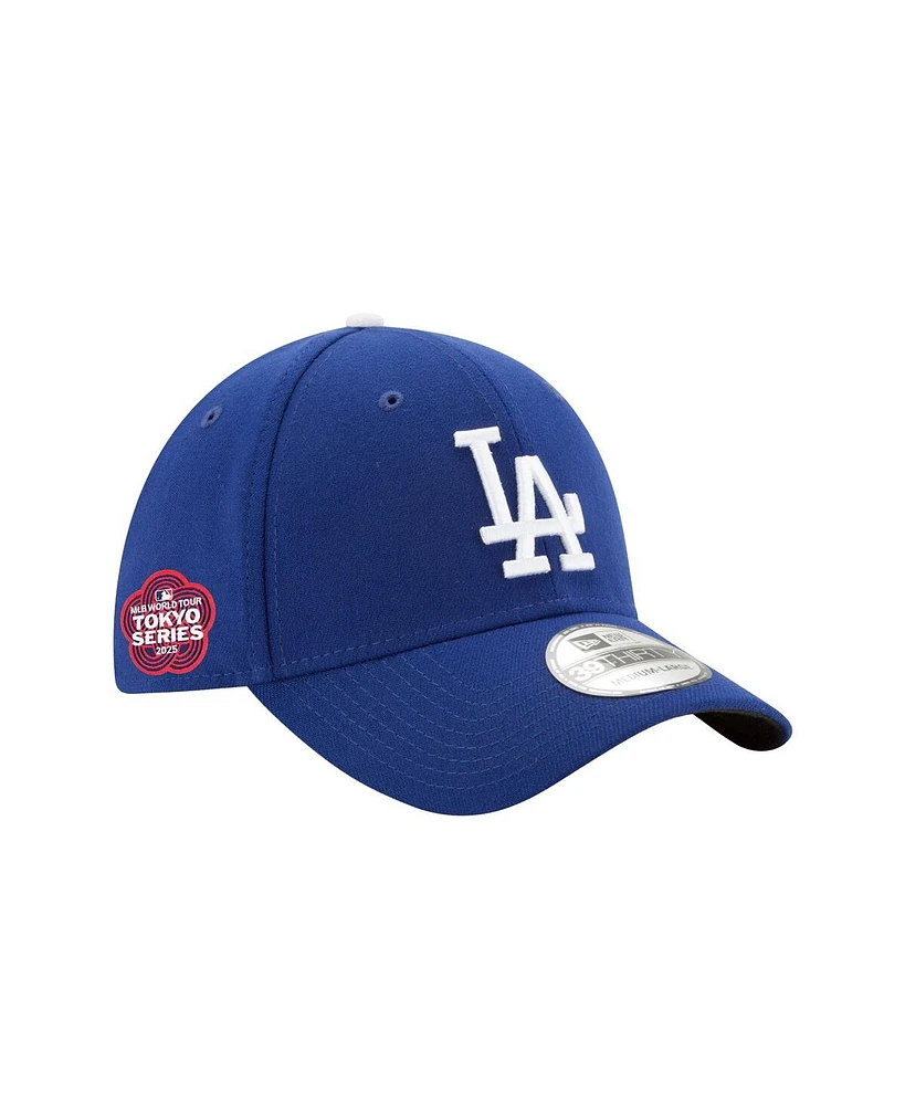 New Era Men's Royal Los Angeles Dodgers 2025 Mlb World Tour: Tokyo Series Side Patch 39THIRTY Flex Hat