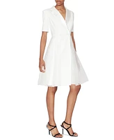 White Tie by Shani Women's Tuxedo Blazer A-Line Dress