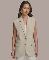 Donna Karan New York Women's Two-Button Vest